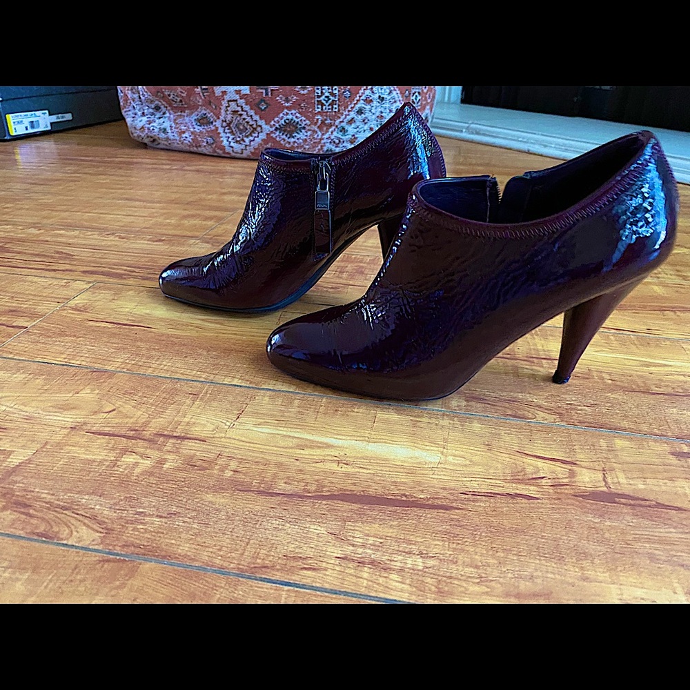 Prada burgundy booties 35 - Picture 2 of 6